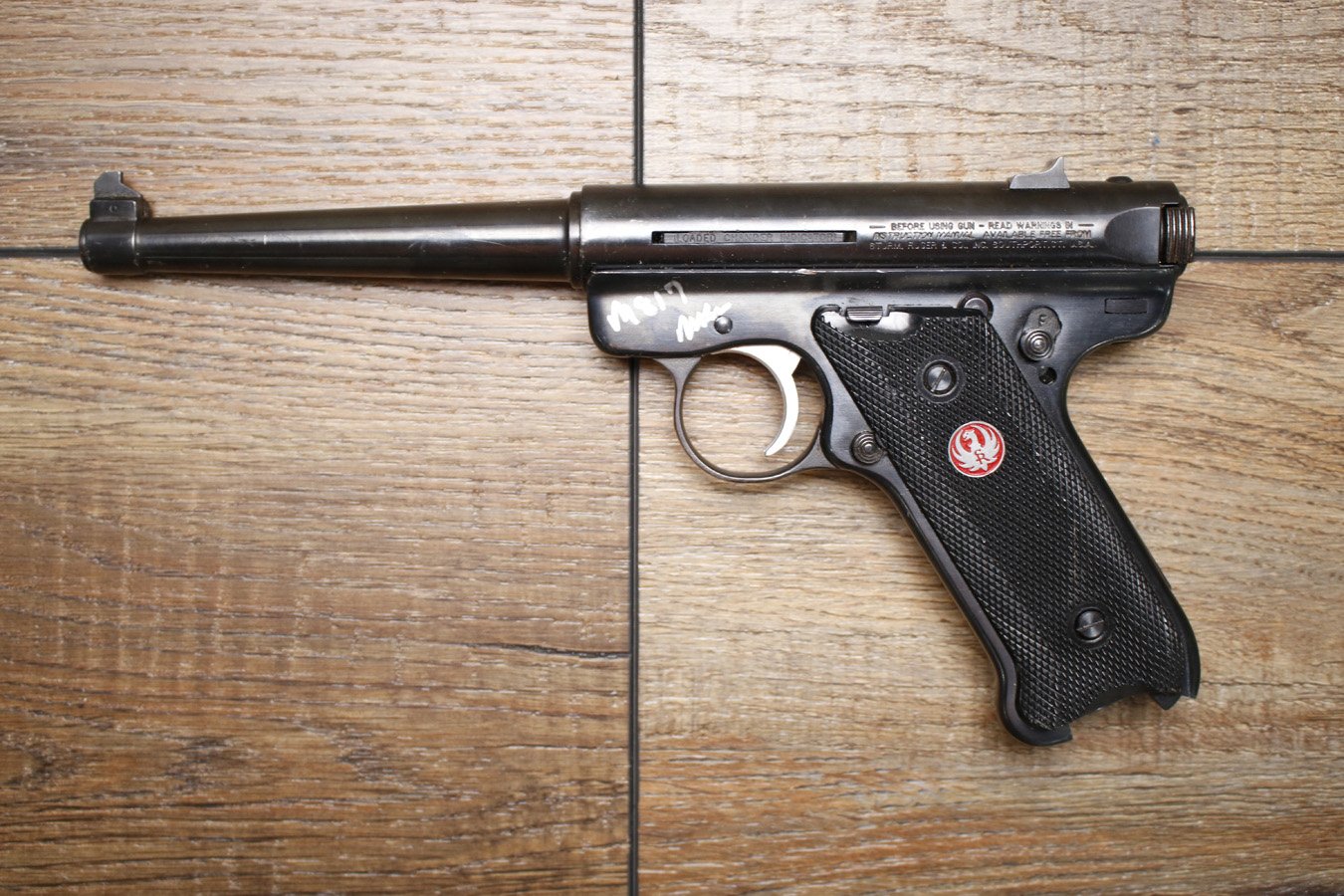 RUGER Mark III 22LR Police Trade-in Pistol